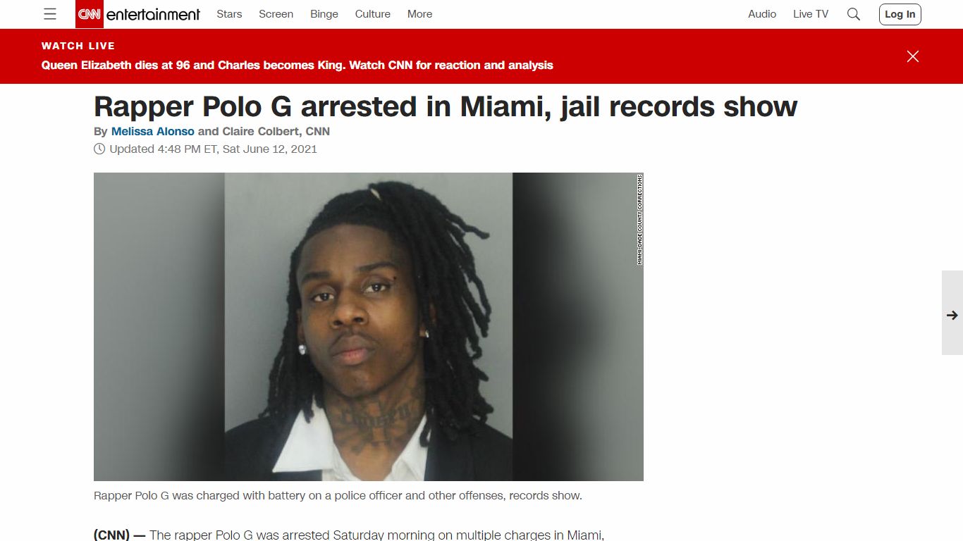 Polo G rapper arrested in Miami - CNN